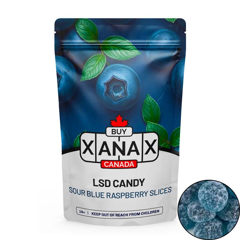 Sour Blue Raspberry Slices lsd