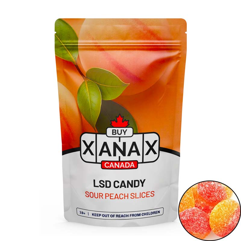 Sour Peach Slices LSD Candy