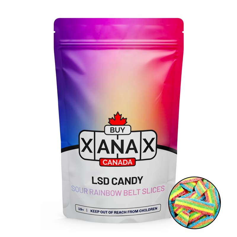 Sour Rainbow Belt Slices LSD Candy