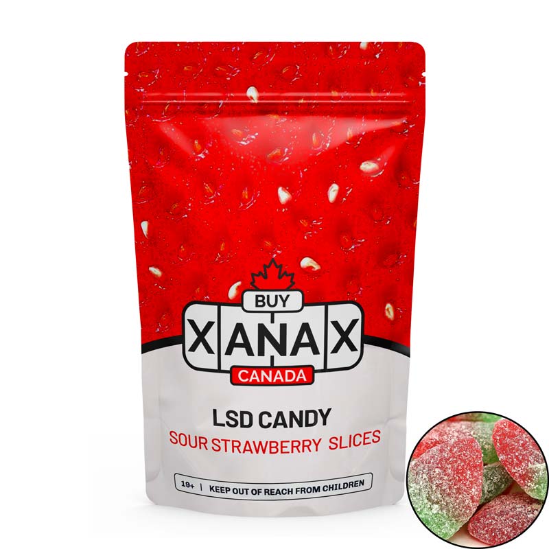 Sour Strawberry Slices LSD Candy